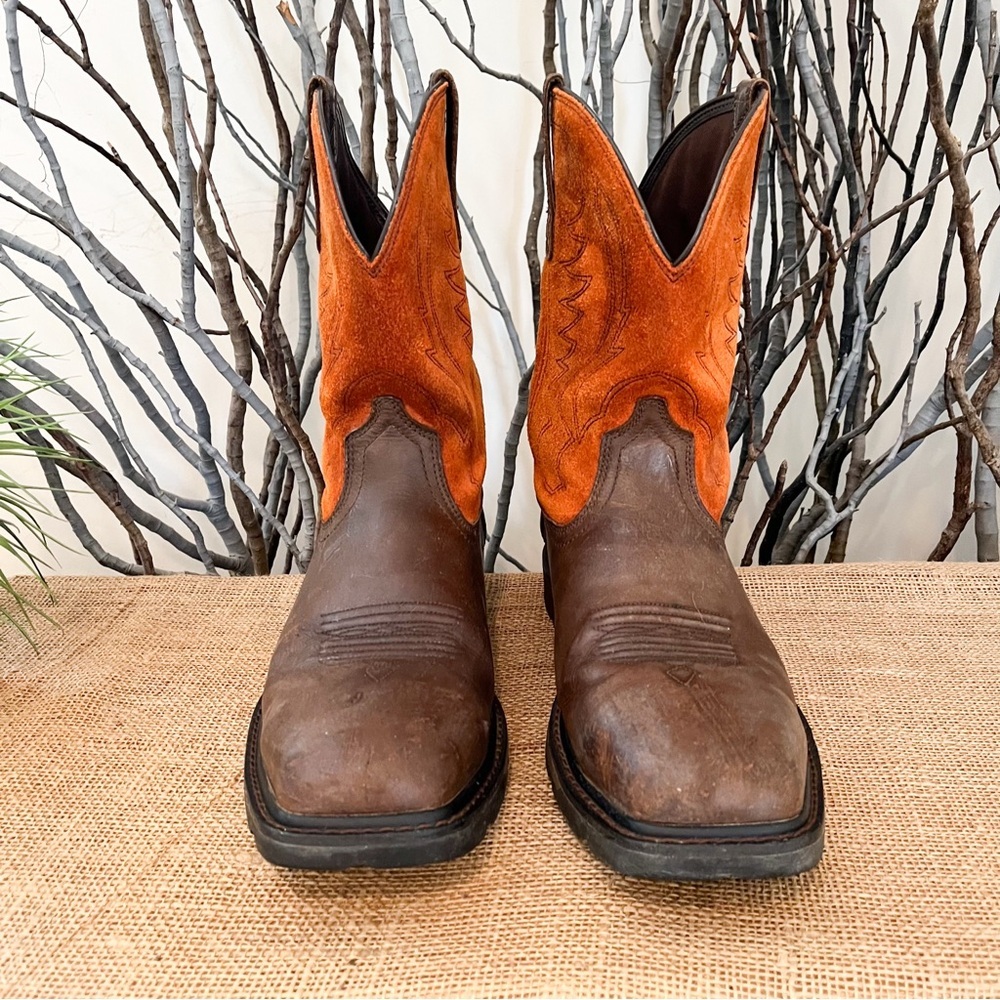 Ariat Men’s Groundbreaker Steel Toe Work Boots Size 12 - Picture 2 of 14